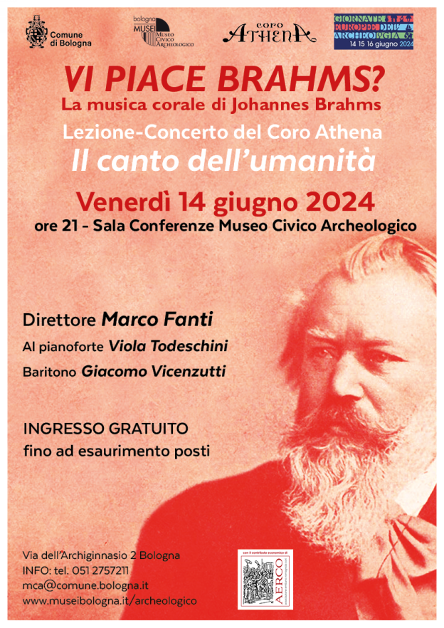 2024 Locandina Brahms Coro Athena 14.06.24 rid